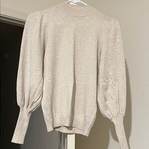 Soyaconcept Elegant Cream Turtleneck Sweater XS like new